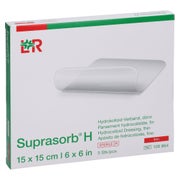 Suprasorb H Hydrokoll.verb.dünn 15x15 cm 5 St