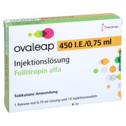 OVALEAP 450 I.E./0,75 ml Zyl.Amp.+ 10 Pen Inj.Nad. 1 St