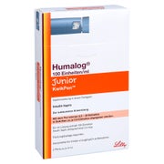HUMALOG 100 E/ml Junior KwikPen Injektionslsg. 5X3 ml