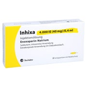 INHIXA 4.000 I.E. 40 mg/0,4 ml ILO F.Sp.+Sich-Sys. 2 St