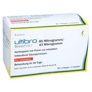 ULTIBRO Breezhaler 85 µg/43 µg Hartk.m.Plv.z.Inh. 3X30 St