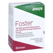 Foster 200/6 µg 120 Hub Dosieraerosol 2 St
