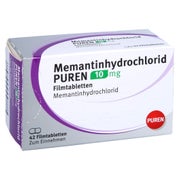 MEMANTINHYDROCHLORID PUREN 10 mg Filmtabletten 42 St