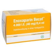 ENOXAPARIN Becat 4.000 I.E. 40mg/0,4ml ILO FS+Si.S 10 St