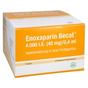 ENOXAPARIN Becat 4.000 I.E. 40mg/0,4ml ILO FS+Si.S 20 St