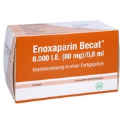 ENOXAPARIN Becat 8.000 I.E. 80mg/0,8ml ILO FS+Si.S 10 St