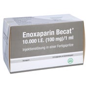 ENOXAPARIN Becat 10.000 I.E. 100mg/ml ILO FS+Si.S. 10 St