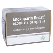 ENOXAPARIN Becat 10.000 I.E. 100mg/ml ILO FS+Si.S. 12 St