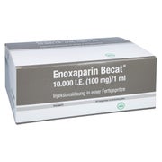 ENOXAPARIN Becat 10.000 I.E. 100mg/ml ILO FS+Si.S. 24 St