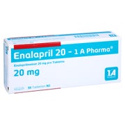 Enalapril 20-1a Pharma Tabletten 50 St