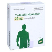 Produktabbildung: Tadalafil-hormosan 20 mg Filmtabletten 12 St