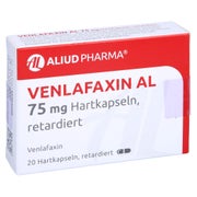 VENLAFAXIN AL 75 mg Hartkapseln retardiert 20 St