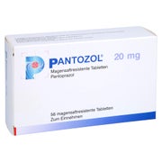 PANTOZOL 20 mg magensaftresistente Tabletten 56 St