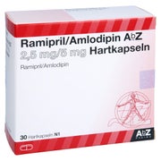 RAMIPRIL/Amlodipin AbZ 2,5 mg/5 mg Hartkapseln 30 St