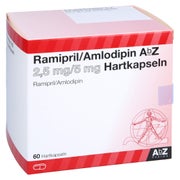 RAMIPRIL/Amlodipin AbZ 2,5 mg/5 mg Hartkapseln 60 St