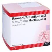 RAMIPRIL/Amlodipin AbZ 5 mg/5 mg Hartkapseln 98 St