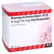 RAMIPRIL/Amlodipin AbZ 5 mg/10 mg Hartkapseln 60 St