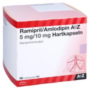 RAMIPRIL/Amlodipin AbZ 5 mg/10 mg Hartkapseln 98 St
