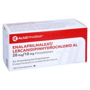 ENALAPRILMALEAT/Lercanidipinhydrochlor.AL 20/10mg 100 St