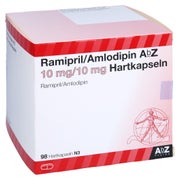 RAMIPRIL/Amlodipin AbZ 10 mg/10 mg Hartkapseln 98 St