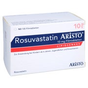Rosuvastatin Aristo 10 mg Filmtabletten 100 St