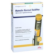 Humulin Normal Kwikpen Injektionslösung 5 St