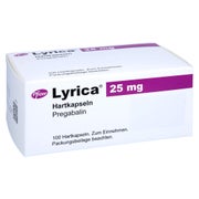 Lyrica 25 mg Hartkapseln 100 St