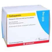 GABAPENTIN Glenmark 600 mg Filmtabletten 100 St