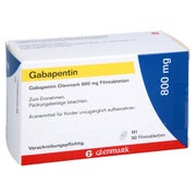 GABAPENTIN Glenmark 800 mg Filmtabletten 50 St