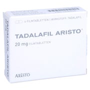 Tadalafil Aristo 20 mg Filmtabletten 4 St