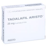 Tadalafil Aristo 20 mg Filmtabletten 8 St