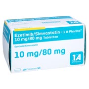 EZETIMIB/Simvastatin-1A Pharma 10 mg/80 mg Tabl. 100 St