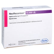 NEORECORMON 10.000 I.E. Injekt.-Lsg.i.e.Fertigspr. 6 St