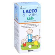 Lacto Seven Kids Kautabletten mit Erdbeer-Himbeer-Geschmack 50 St