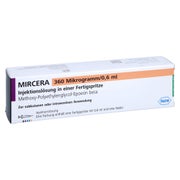 MIRCERA 360 Mikrogramm/0,6 ml Inj.-Lsg.i.e.F.-Sp. 1 St
