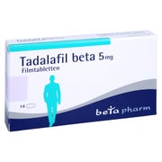 Tadalafil beta 5 mg Filmtabletten 14 St