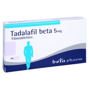 Tadalafil beta 5 mg Filmtabletten 28 St