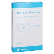 Biatain Silicone Ag Schaumverband 10x20 5 St