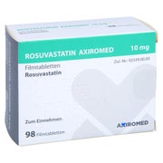 ROSUVASTATIN AXIROMED 10 mg Filmtabletten 98 St
