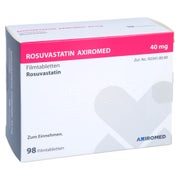 ROSUVASTATIN AXIROMED 40 mg Filmtabletten 98 St