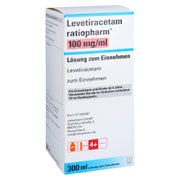 LEVETIRACETAM-ratio.100 mg/ml L.z.E.10ml Dos.Spr. 300 ml