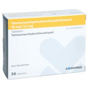 TELMISARTAN/Hydrochlorothiazid AXiromed 40/12,5 mg 56 St