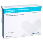TELMISARTAN/Hydrochlorothiazid AXiromed 80/12,5 mg 56 St