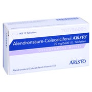 Alendronsäure-Colecalciferol Aristo 70 mg/5600 I.E. 12 St