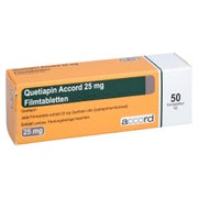 Quetiapin Accord 25 mg Filmtabletten 50 St