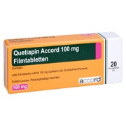 Quetiapin Accord 100 mg Filmtabletten 20 St