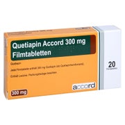 Quetiapin Accord 300 mg Filmtabletten 20 St