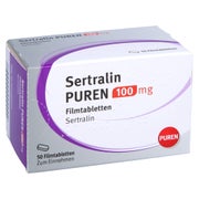 Sertralin Puren 100 mg Filmtabletten 50 St