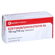 EZETIMIB/Simvastatin AL 10 mg/10 mg Tabletten 100 St