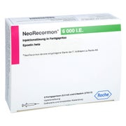 NEORECORMON 6.000 I.E. Injekt.-Lsg.i.e.Fertigspr. 6 St